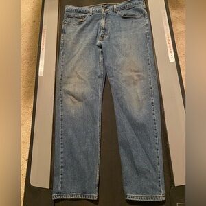 Vintage Levi's Men's 505 Regular Fit Denim Jeans Blue 36x30